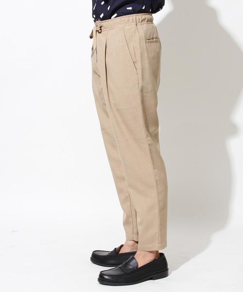 coen（コーエン）の「Pトロピカルイージースラックスアンクルパンツ（スラックス・メンズ・ダークグレー/ベージュ・SMALL/MEDIUM/LARGE/X-LARGE）」の16枚目の写真