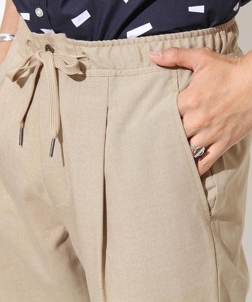 coen（コーエン）の「Pトロピカルイージースラックスアンクルパンツ（スラックス・メンズ・ダークグレー/ベージュ・SMALL/MEDIUM/LARGE/X-LARGE）」の7枚目の写真