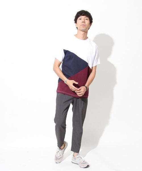 coen（コーエン）の「Pトロピカルイージースラックスアンクルパンツ（スラックス・メンズ・ダークグレー/ベージュ・SMALL/MEDIUM/LARGE/X-LARGE）」の8枚目の写真