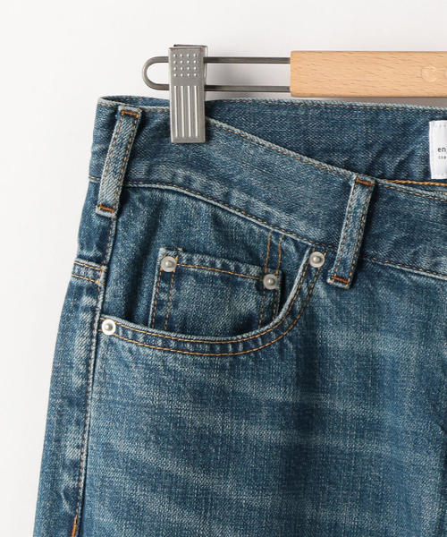 coen（コーエン）の「USA CTN ハイライズ5ポケットデニムパンツ（デニムパンツ・レディース・ネイビー/ブラック/ブルー・LARGE/SMALL/MEDIUM）」の18枚目の写真