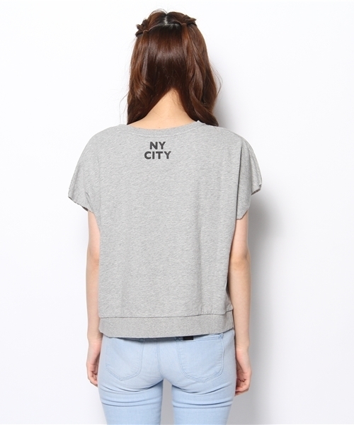 Chico(チコ)の「BIG数字プリントT(Tシャツ/カットソー・レディース・アイボリー/ピンクベージュ/グレー/ブラック・FREE)」の13枚目の写真