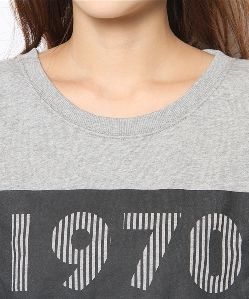 Chico(チコ)の「BIG数字プリントT(Tシャツ/カットソー・レディース・アイボリー/ピンクベージュ/グレー/ブラック・FREE)」の6枚目の写真