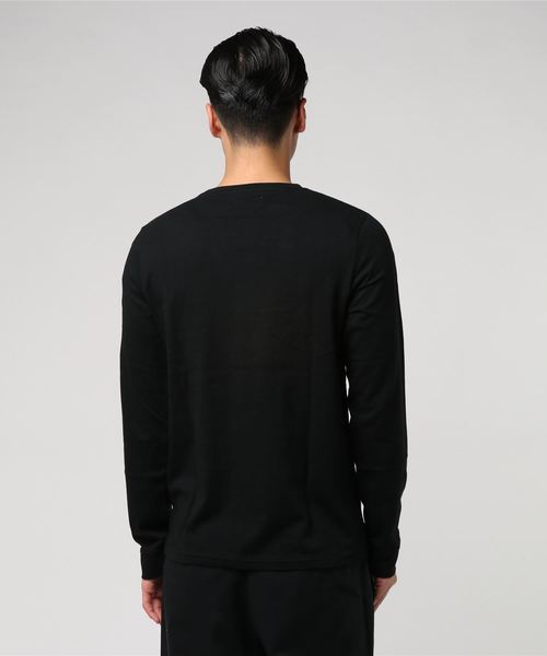 AZbyjunhashimoto_(エーゼイバイジュンハシモト)の「AZ by junhashimoto(エーゼイ バイ ジュンハシモト)プリントロング 半袖Tシャツ(Tシャツ/カットソー・メンズ・ブラック/グレー/ホワイト・LARGE/X-LARGE/SMALL/MEDIUM)」の5枚目の写真
