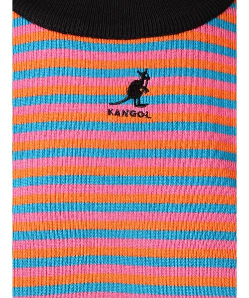 KANGOL(カンゴール)の「KANGOLボリュームスリーブニット(ニット/セーター・レディース・ブラック/レッド/ラベンダー/ブラウン/ダークグリーン/ピンク/ターコイズブルー/ライトグリーン・MEDIUM)」の15枚目の写真