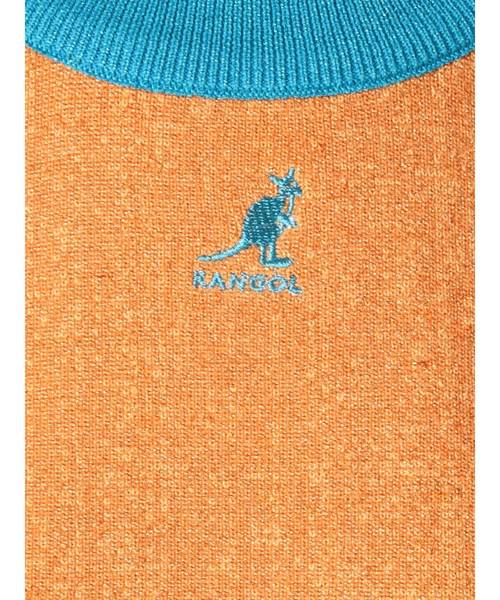 KANGOL(カンゴール)の「KANGOLボリュームスリーブニット(ニット/セーター・レディース・ブラック/レッド/ラベンダー/ブラウン/ダークグリーン/ピンク/ターコイズブルー/ライトグリーン・MEDIUM)」の20枚目の写真