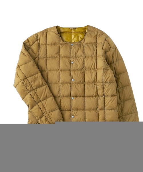 TAION(タイオン)の「【TAION】タイオン CREW NECK BUTTON DOWN JACKET KIDS(ダウンジャケット/コート・キッズ・ブラック/ベージュ/パープル/ネイビー/イエロー/レッド/グリーン/オリーブ/オレンジ系その他/ベージュ系その他/ラベンダー・100/110/120/130/140)」の12枚目の写真