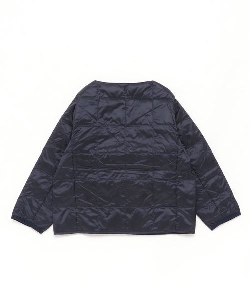 TAION(タイオン)の「【TAION】タイオン CREW NECK BUTTON DOWN JACKET KIDS(ダウンジャケット/コート・キッズ・ブラック/ベージュ/パープル/ネイビー/イエロー/レッド/グリーン/オリーブ/オレンジ系その他/ベージュ系その他/ラベンダー・100/110/120/130/140)」の14枚目の写真