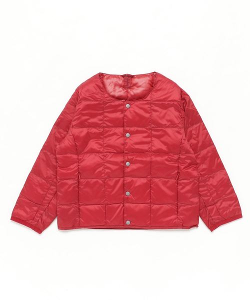 TAION(タイオン)の「【TAION】タイオン CREW NECK BUTTON DOWN JACKET KIDS(ダウンジャケット/コート・キッズ・ブラック/ベージュ/パープル/ネイビー/イエロー/レッド/グリーン/オリーブ/オレンジ系その他/ベージュ系その他/ラベンダー・100/110/120/130/140)」の10枚目の写真