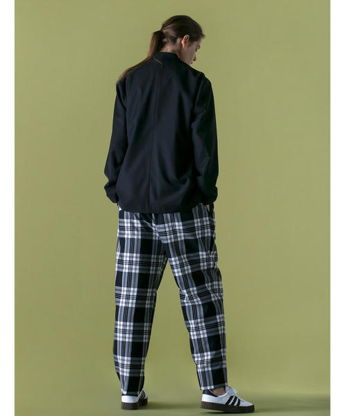 MONKEY TIME(モンキータイム)の「<monkey time> TR TWILL LAPELLESS JACKET/ジャケット(テーラードジャケット・メンズ・ブラック・SMALL/LARGE/MEDIUM)」の2枚目の写真