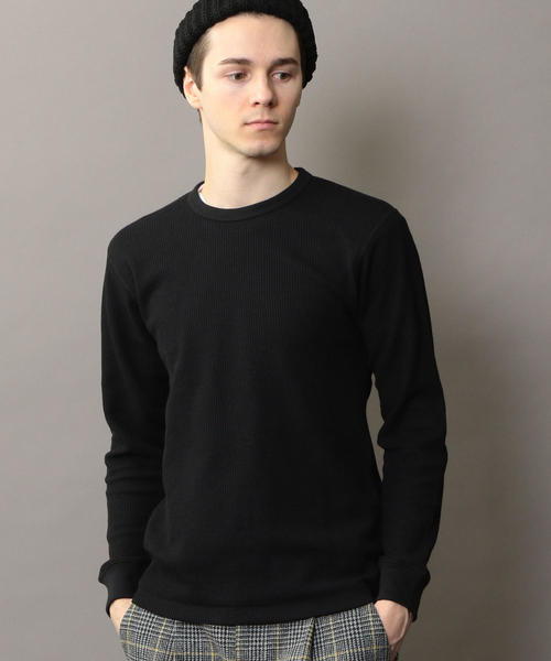 BEAUTY&YOUTH UNITED ARROWS（ビューティーアンドユースユナイテッドアローズ）の「BY サーモライト サーマル カットソー ◆（Tシャツ/カットソー・メンズ・グレー/ホワイト/オリーブ/ブラック・SMALL/MEDIUM/LARGE/X-LARGE）」の2枚目の写真