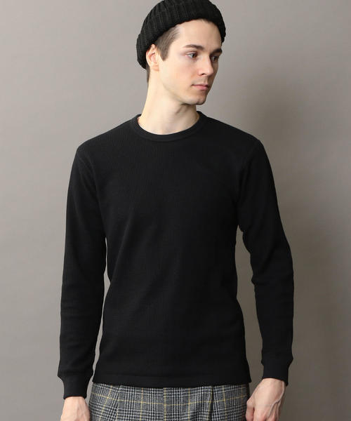 BEAUTY&YOUTH UNITED ARROWS（ビューティーアンドユースユナイテッドアローズ）の「BY サーモライト サーマル カットソー ◆（Tシャツ/カットソー・メンズ・グレー/ホワイト/オリーブ/ブラック・SMALL/MEDIUM/LARGE/X-LARGE）」の5枚目の写真