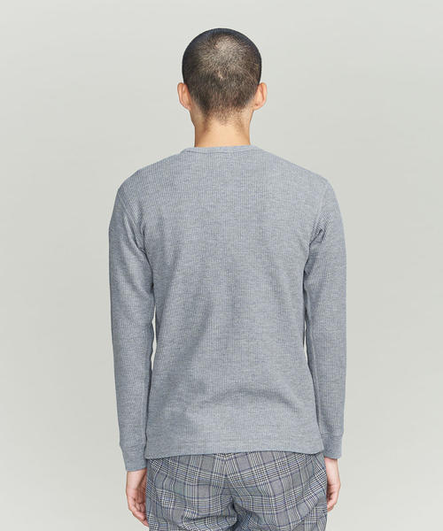 BEAUTY&YOUTH UNITED ARROWS（ビューティーアンドユースユナイテッドアローズ）の「BY サーモライト サーマル カットソー ◆（Tシャツ/カットソー・メンズ・グレー/ホワイト/オリーブ/ブラック・SMALL/MEDIUM/LARGE/X-LARGE）」の17枚目の写真