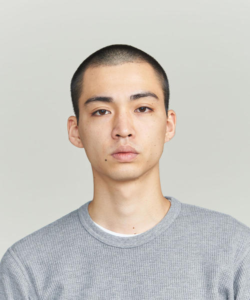 BEAUTY&YOUTH UNITED ARROWS（ビューティーアンドユースユナイテッドアローズ）の「BY サーモライト サーマル カットソー ◆（Tシャツ/カットソー・メンズ・グレー/ホワイト/オリーブ/ブラック・SMALL/MEDIUM/LARGE/X-LARGE）」の21枚目の写真