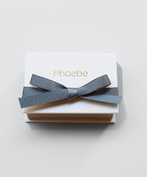 Phoebe(フィービィー)の「<ラストワン>【K10】Y字バーマルチネックレス(ネックレス・レディース・ホワイト/クリア・FREE)」の9枚目の写真