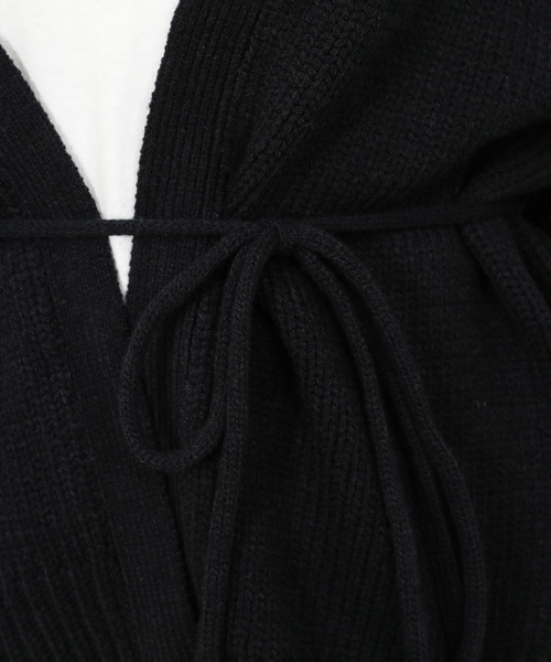 VIS（ビス）の「【WEB限定】ハニカム編スリーブカーディガン（カーディガン/ボレロ・レディース・ベージュ/ネイビー/キナリ/ブルー系その他4・FREE）」の9枚目の写真