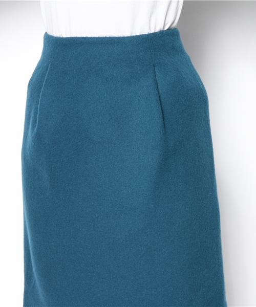 Soareak（ソアリーク）の「ウールビーバータックスカート（スカート・レディース・グレー/グリーン/オレンジ・SMALL/MEDIUM）」の6枚目の写真