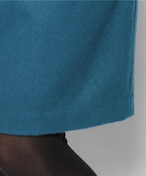 Soareak（ソアリーク）の「ウールビーバータックスカート（スカート・レディース・グレー/グリーン/オレンジ・SMALL/MEDIUM）」の8枚目の写真