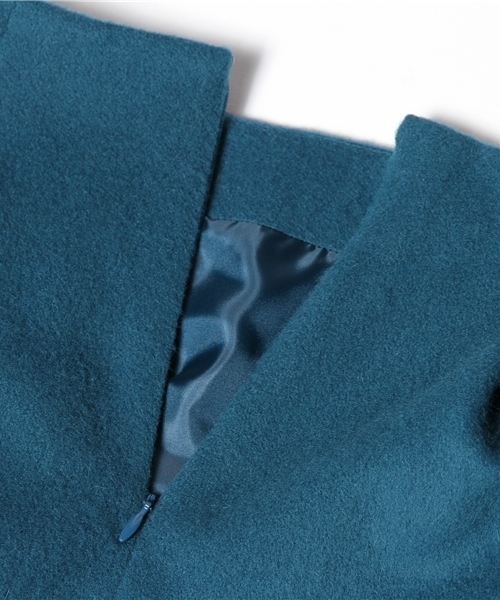 Soareak（ソアリーク）の「ウールビーバータックスカート（スカート・レディース・グレー/グリーン/オレンジ・SMALL/MEDIUM）」の9枚目の写真