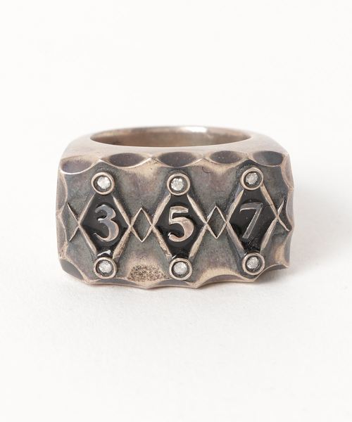 Varde77（バルデセブンティセブン）の「Varde77xTHEFT バルデセブンティセブン セフト / LUCKY NUMBER RING ラッキーナンバーリング 指輪（リング・メンズ・シルバー・19号）」の9枚目の写真