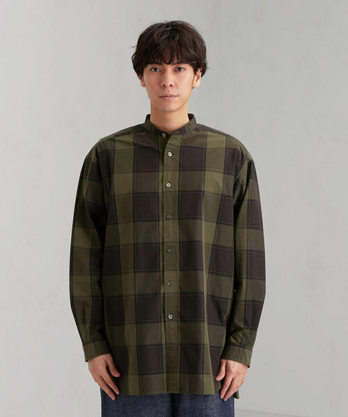 archivio ⭐️ライトグリーン ハイネックシャツ　サイズ40♡新品♡値下げ❗️ green label relaxing（グリーンレーベルリラクシング）の「SC Kinloch