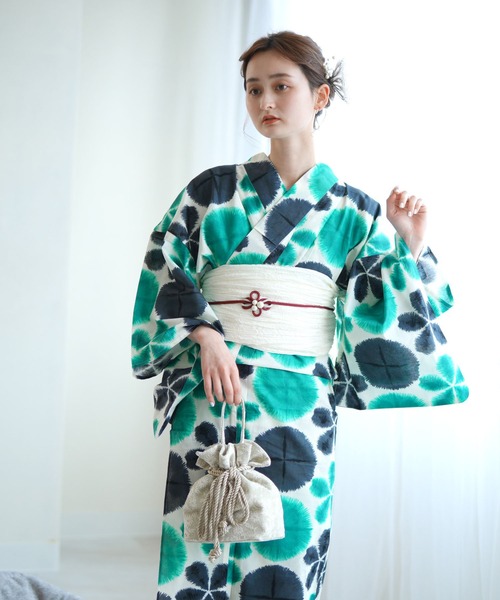 utatane(ウタタネ)の「帯締め utatane サステナブル3パール付モチーフ 日本製(和装小物・レディース・エンジ/パープル/マスタード/グレー/ホワイト/ラベンダー/ブラック・FREE)」の13枚目の写真