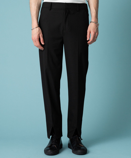 STUDIOUS（ステュディオス）の「【STUDIOUS】センタースリットスラックス（その他パンツ・メンズ・ブラック/グレー・2/3/1）」の16枚目の写真