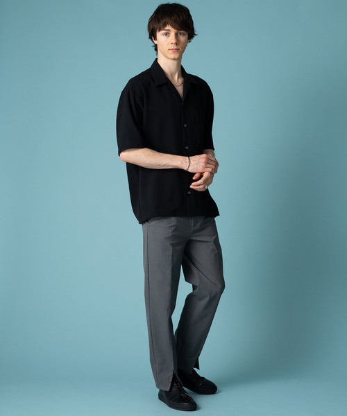 STUDIOUS（ステュディオス）の「【STUDIOUS】センタースリットスラックス（その他パンツ・メンズ・ブラック/グレー・2/3/1）」の15枚目の写真