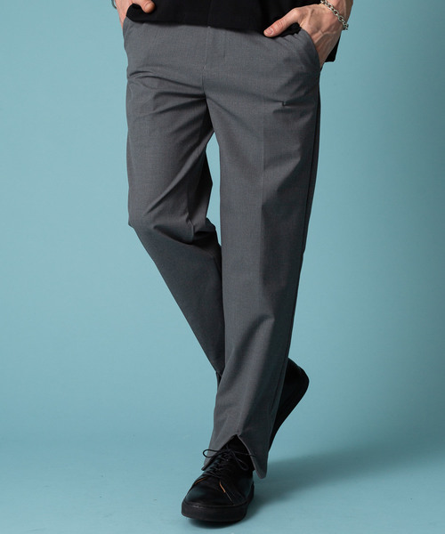 STUDIOUS（ステュディオス）の「【STUDIOUS】センタースリットスラックス（その他パンツ・メンズ・ブラック/グレー・2/3/1）」の7枚目の写真