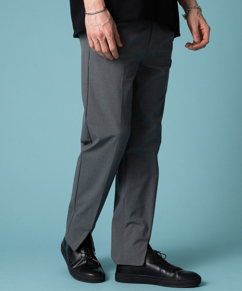 STUDIOUS（ステュディオス）の「【STUDIOUS】センタースリットスラックス（その他パンツ・メンズ・ブラック/グレー・2/3/1）」の9枚目の写真