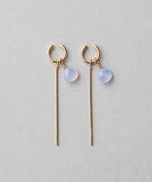 ete | イヤリング&イヤリングチャーム ナチュラルストーン/チェーン(イヤリング)