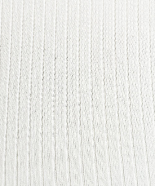 PairPair（ペアペア）の「ボタン付きリブタンクトップ（タンクトップ・レディース・ブラック/オフホワイト・FREE）」の9枚目の写真