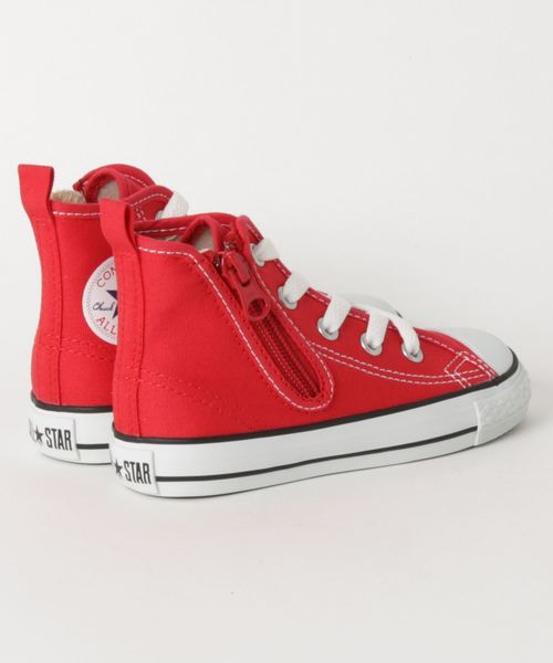CONVERSE(コンバース)の「コンバース CHILD ALLSTAR NZ HI RED(スニーカー・キッズ・レッド・16.0cm/17.0cm/18.0cm/19.0cm/20.0cm/21.0cm/22.0cm)」の2枚目の写真