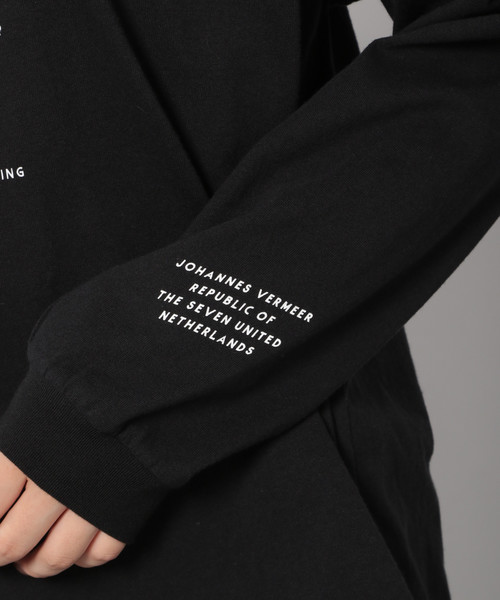 PAGEBOY（ページボーイ）の「フェルメールロンT（Tシャツ/カットソー・レディース・ブラック/ホワイト・FREE）」の12枚目の写真