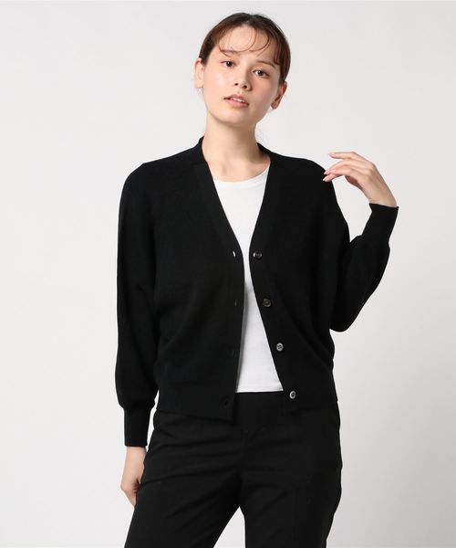 NOLLEY’S(ノーリーズ)の「片畦ゆったりカーディガン(ニット/セーター・レディース・ブラック/ベージュ/ラベンダー・38)」の14枚目の写真