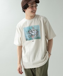 アートプリントTシャツ/877744
