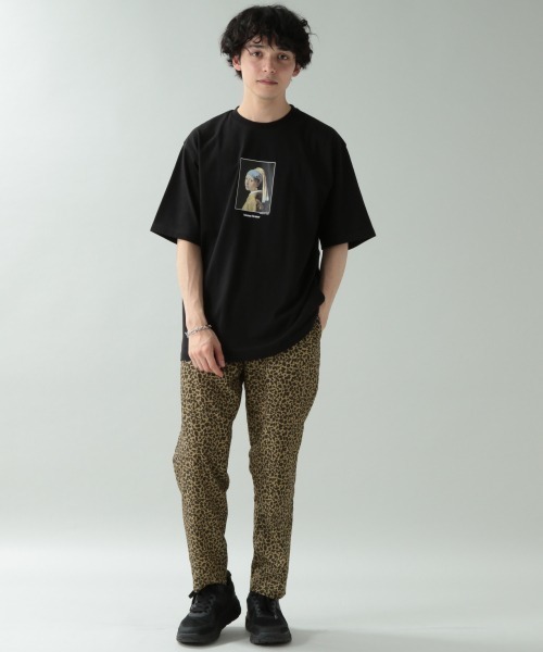 RAGEBLUE（レイジブルー）の「アートプリントTシャツ/877744（Tシャツ/カットソー・メンズ・ホワイト/グリーン/その他4/オレンジ系その他/ブラック・SMALL/MEDIUM/LARGE）」の6枚目の写真