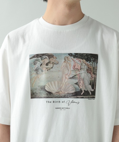 セール】アートプリントTシャツ/877744（Tシャツ/カットソー