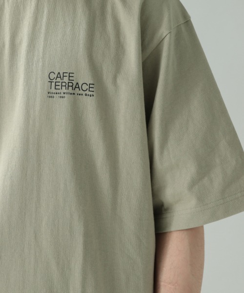 RAGEBLUE（レイジブルー）の「アートプリントTシャツ/877744（Tシャツ/カットソー・メンズ・ホワイト/グリーン/その他4/オレンジ系その他/ブラック・SMALL/MEDIUM/LARGE）」の14枚目の写真