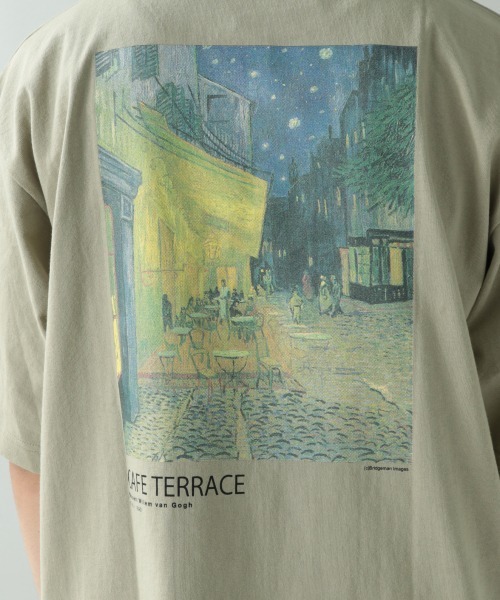 RAGEBLUE（レイジブルー）の「アートプリントTシャツ/877744（Tシャツ/カットソー・メンズ・ホワイト/グリーン/その他4/オレンジ系その他/ブラック・SMALL/MEDIUM/LARGE）」の19枚目の写真