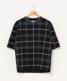 WEGO | WEGO/＊2020夏＊チェック5分袖プルオーバー(Tシャツ/カットソー)