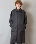 Factotum ファクトタム の Factotum Studious限定別注オーバーチェックステンカラーコート ステンカラーコート Wear