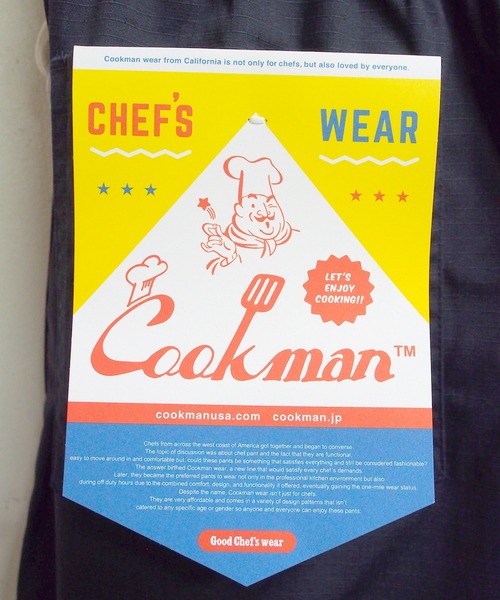 COOKMAN（クックマン）の「Cookman クックマン シェフショートパンツ リップストップネイビー（その他パンツ・メンズ・ネイビー・MEDIUM/LARGE）」の5枚目の写真