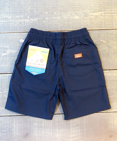 COOKMAN（クックマン）の「Cookman クックマン シェフショートパンツ リップストップネイビー（その他パンツ・メンズ・ネイビー・MEDIUM/LARGE）」の4枚目の写真