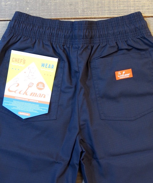 COOKMAN（クックマン）の「Cookman クックマン シェフショートパンツ リップストップネイビー（その他パンツ・メンズ・ネイビー・MEDIUM/LARGE）」の3枚目の写真