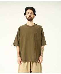 GOLD | GOLD / ゴールド：14/- HEAVY COTTON INSIDE OUT BIG T-SHIRT：GL78558[MUS](Tシャツ/カットソー)