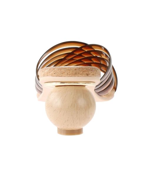 dazzlin（ダズリン）の「クリアチューブサークルヒールサンダル（その他シューズ・レディース・ブラウン/クリア・MEDIUM/LARGE）」の6枚目の写真