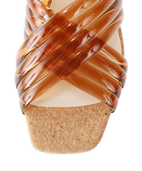 dazzlin（ダズリン）の「クリアチューブサークルヒールサンダル（その他シューズ・レディース・ブラウン/クリア・MEDIUM/LARGE）」の7枚目の写真