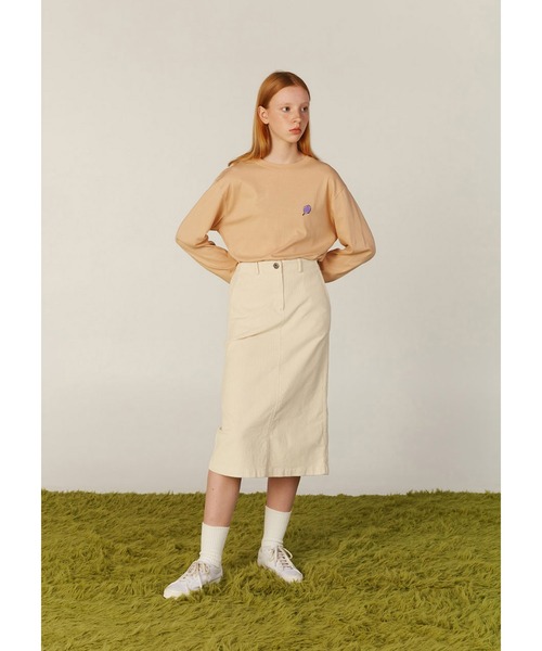 CLOTTY（クロッティ）の「『CLOTTY/クロッティ』SMALL CC LONG SLEEVE/スモール CC ロングスリーブ/カットソー/Tシャツ（Tシャツ/カットソー・レディース・ホワイト/ブラック/ベージュ/グリーン・FREE）」の18枚目の写真