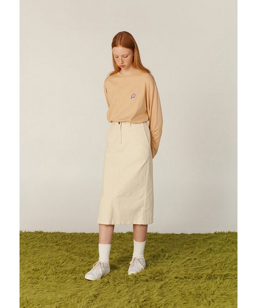 CLOTTY（クロッティ）の「『CLOTTY/クロッティ』SMALL CC LONG SLEEVE/スモール CC ロングスリーブ/カットソー/Tシャツ（Tシャツ/カットソー・レディース・ホワイト/ブラック/ベージュ/グリーン・FREE）」の19枚目の写真