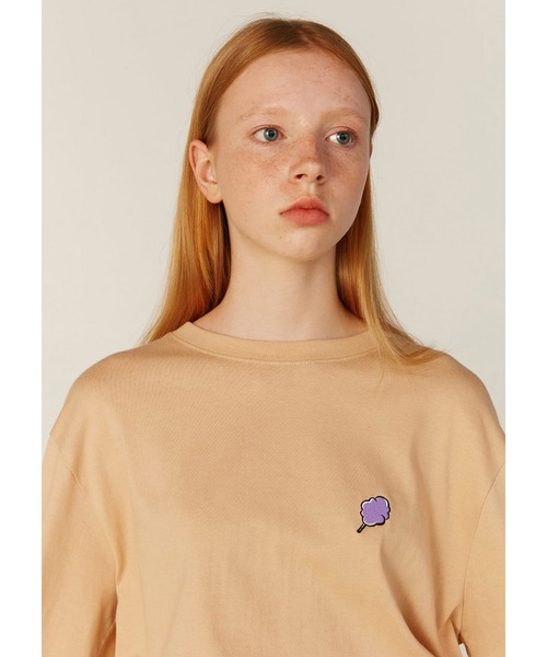 CLOTTY（クロッティ）の「『CLOTTY/クロッティ』SMALL CC LONG SLEEVE/スモール CC ロングスリーブ/カットソー/Tシャツ（Tシャツ/カットソー・レディース・ホワイト/ブラック/ベージュ/グリーン・FREE）」の16枚目の写真